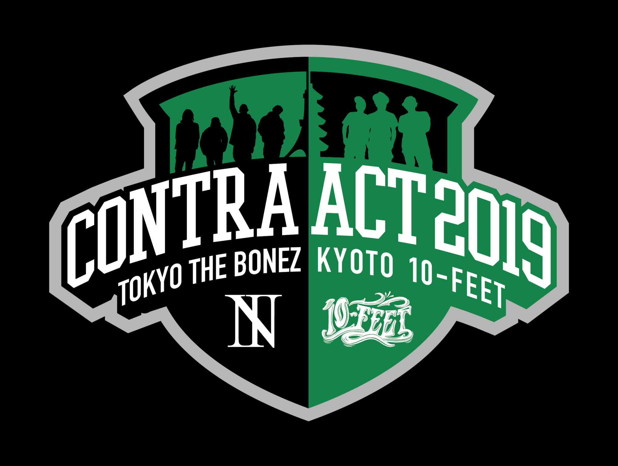 3.6(水)　The BONEZ × 10-FEET “Contra Act 2019” 名古屋DIAMOND HALL
