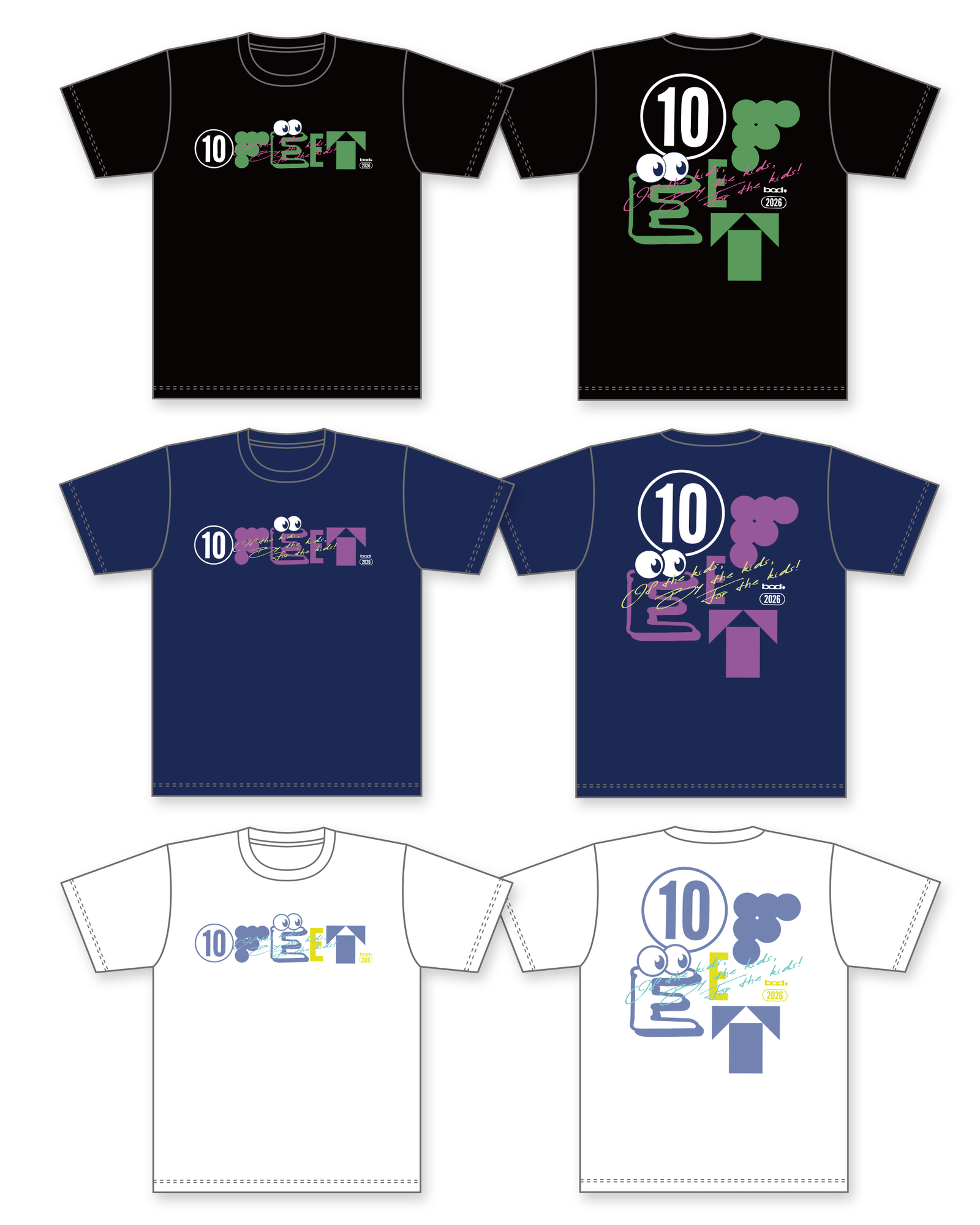 B'z×10FEET Mサイズ Tシャツ 2026年夏グッズ | 10-FEET OFFICIAL WEB SITE