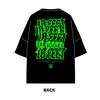 NOISY LOGO ビッグシルエットTシャツ（ブラック）