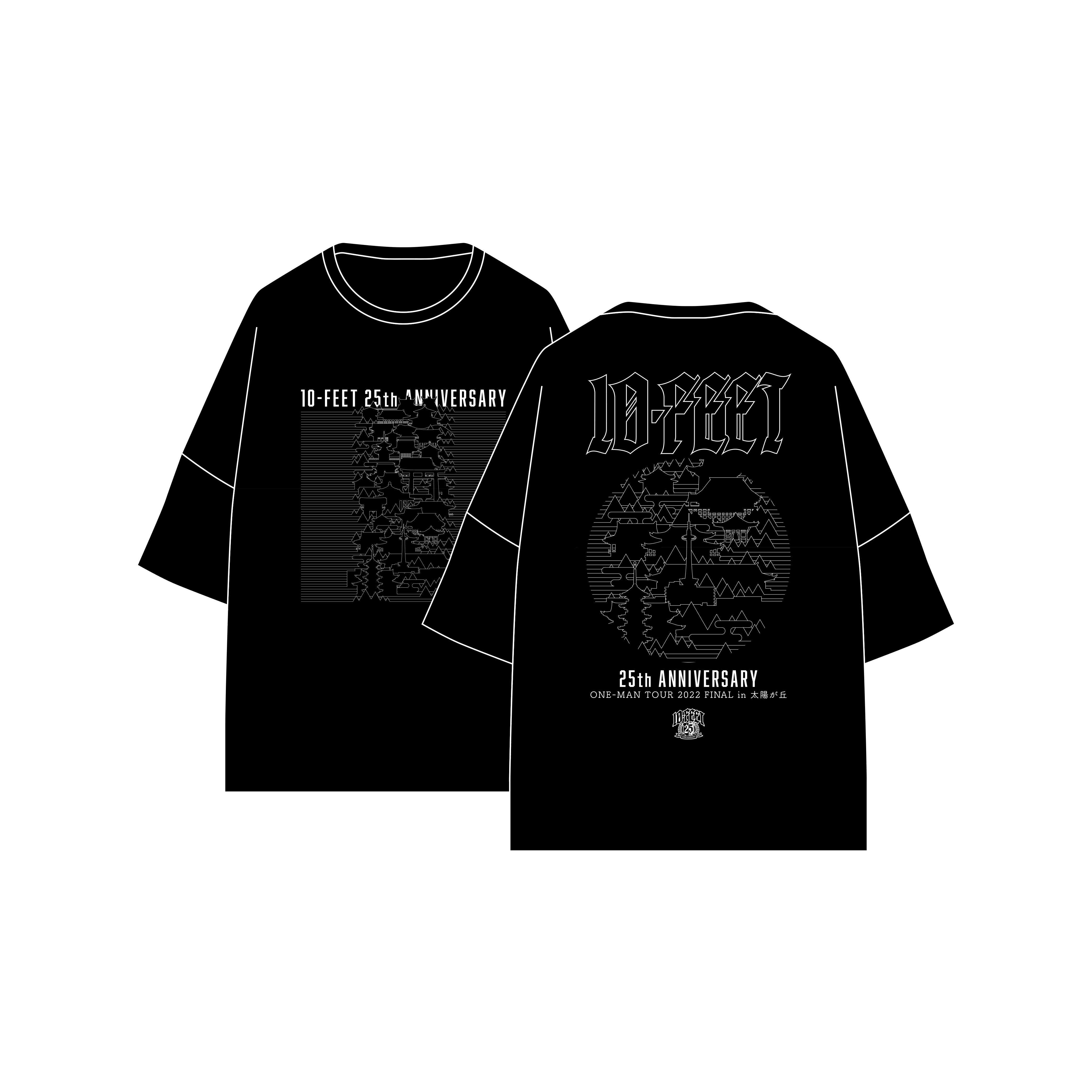 京の街並みビッグシルエットTシャツ（ブラック） | 10-FEET STORE | 10