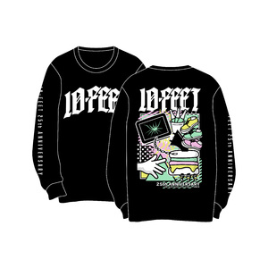 歴代アルバムロングスリーブTシャツ（ブラック）