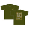 10-FEET幾何学Tシャツ（オリーブ）