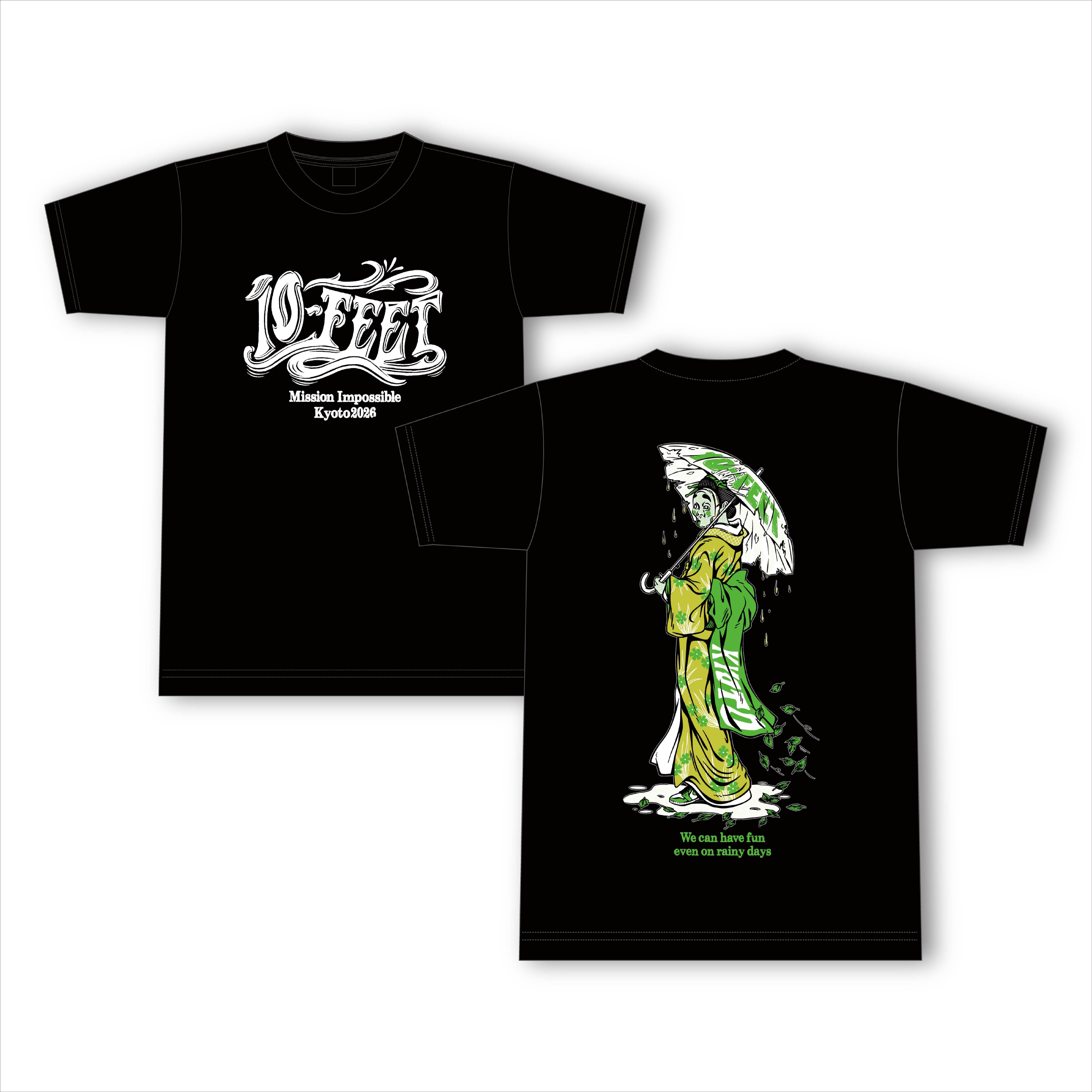 10-FEET舞妓Tシャツ（黒）