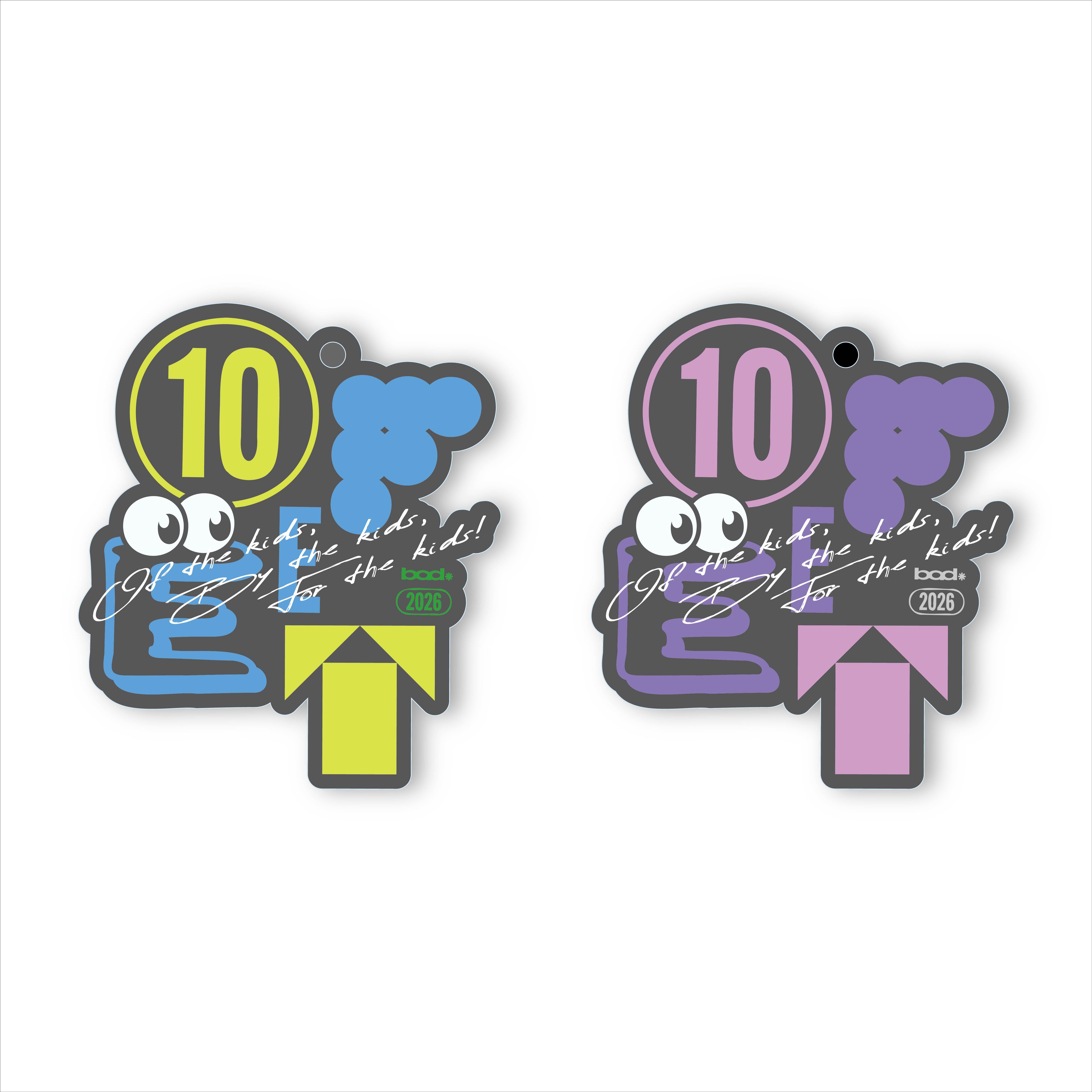 10-FEETキョロ目ラバー＆アクリルキーホルダー