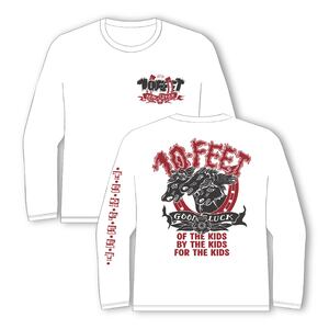 10-FEET午年ロングスリーブTシャツ（白）