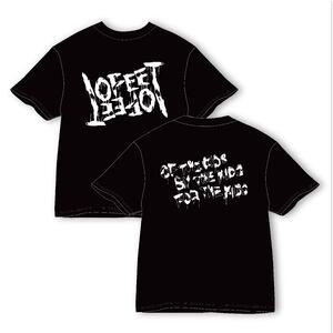 10-FEET春Tシャツ2025（黒／白プリント）